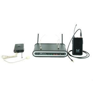 Двоен безжичен микрофон UHF 113CH за кларинет