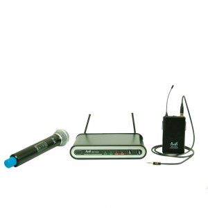 Комплект инструментален и вокален микрофон UHF 113CV